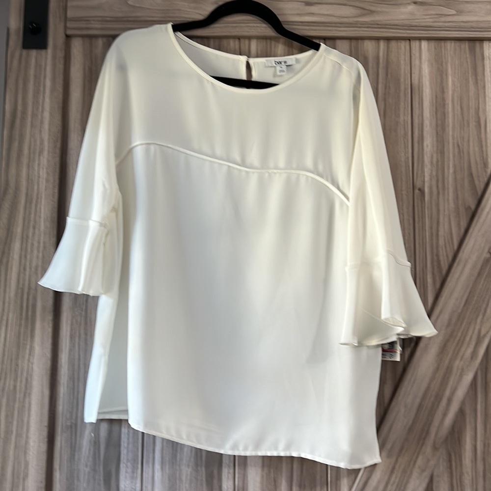 Ivory blouse by Bar III